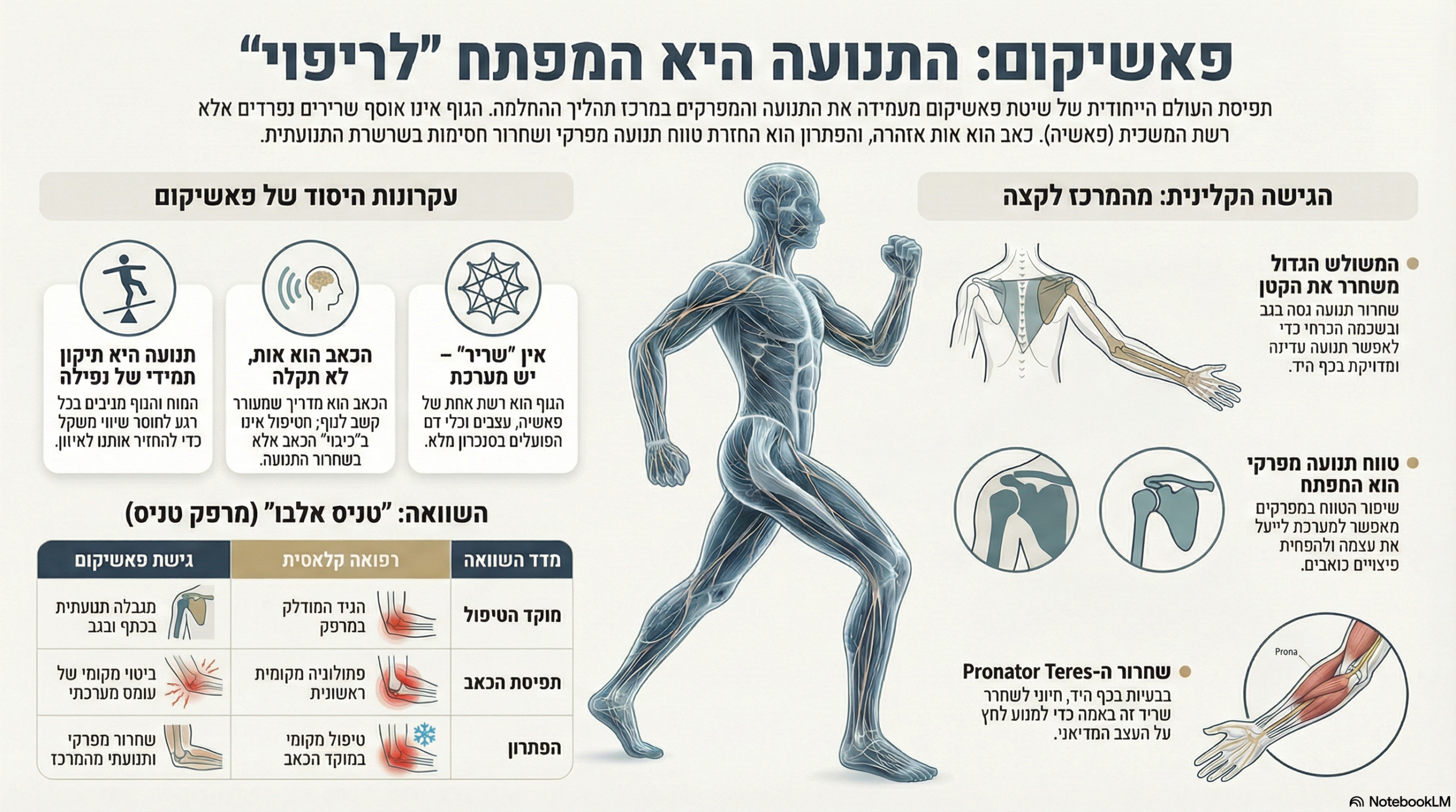 שיקום תנועתי מערכתי - בדיקת טווח תנועה בפאשיקום