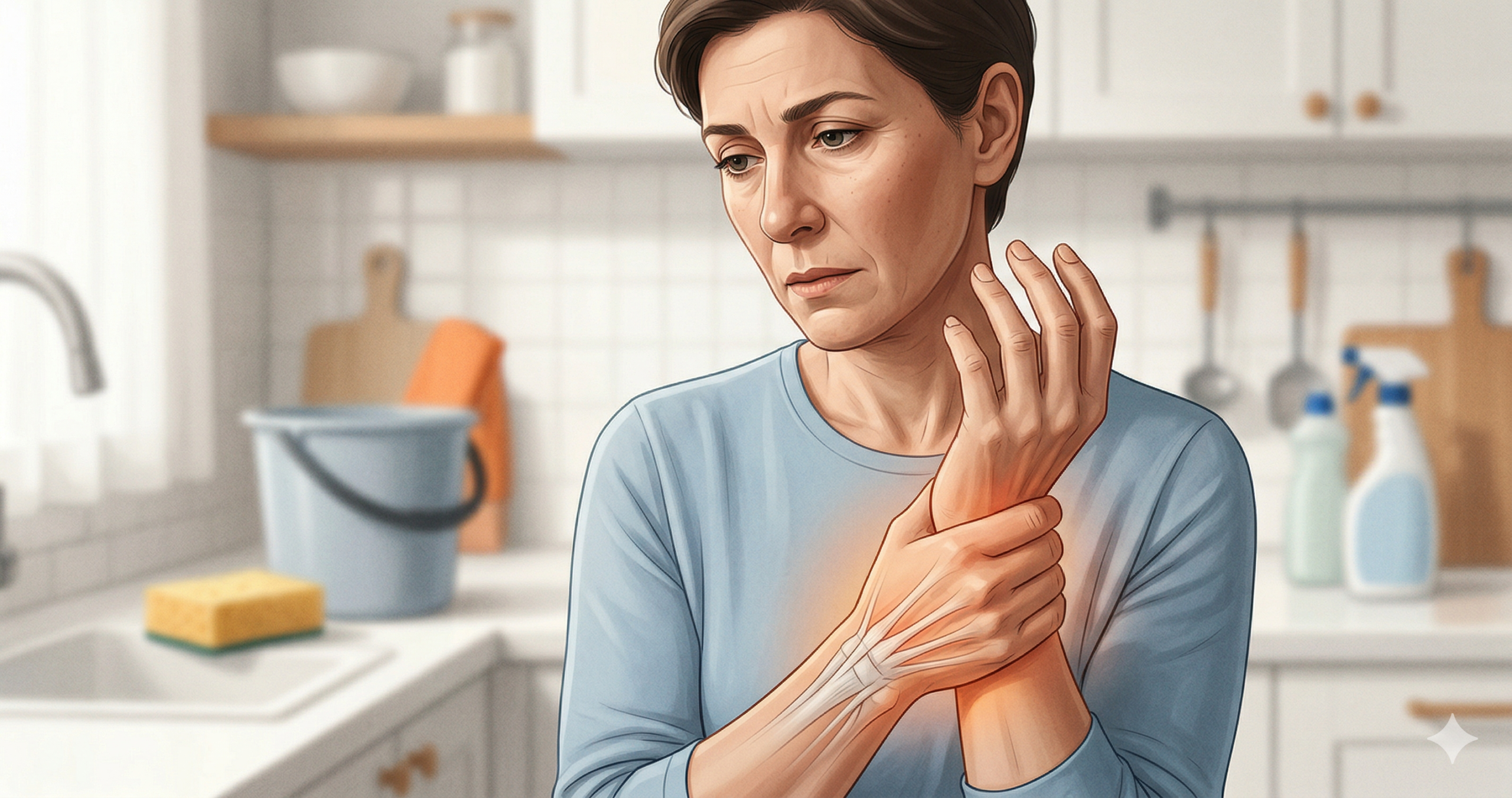 כאב בשורש כף יד ומרפק אחרי ניקיון פסח - שיקום תנועתי בגישת פאשיקום | אריאל בנימין